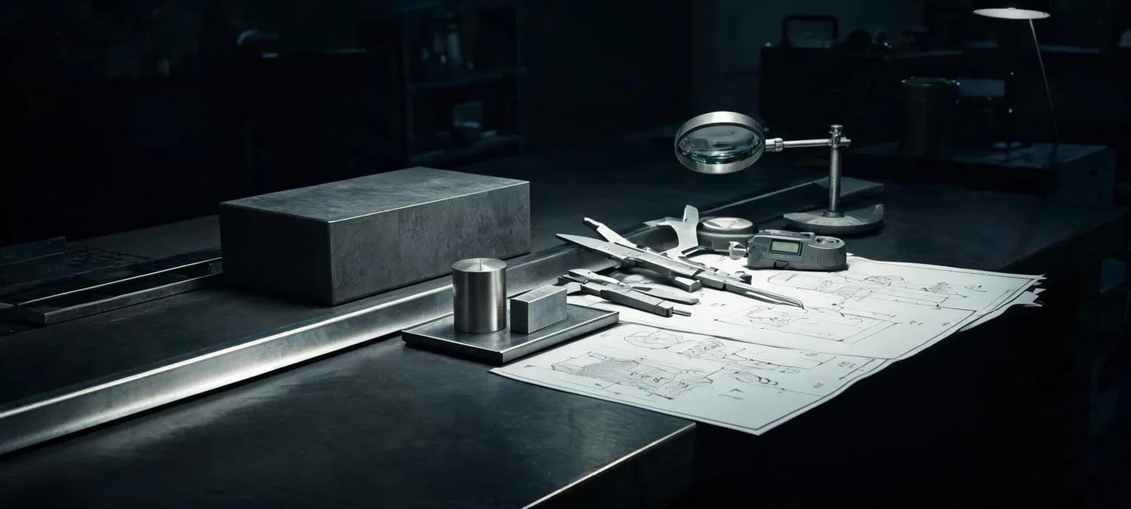 Sandvik technical service desk with alloy samples